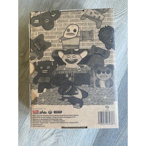 ZURU Fuggler Funny Ugly Monster Gold Fuggler Human Like Teeth 9” - Picture 3 of 3